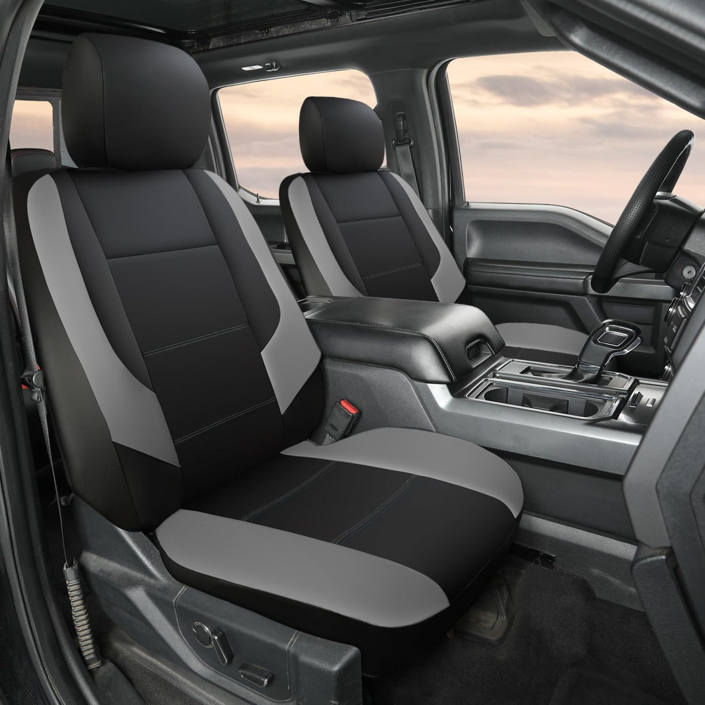 Customized Fit Front Car Seat Cover for Chevy Silverado Trucks