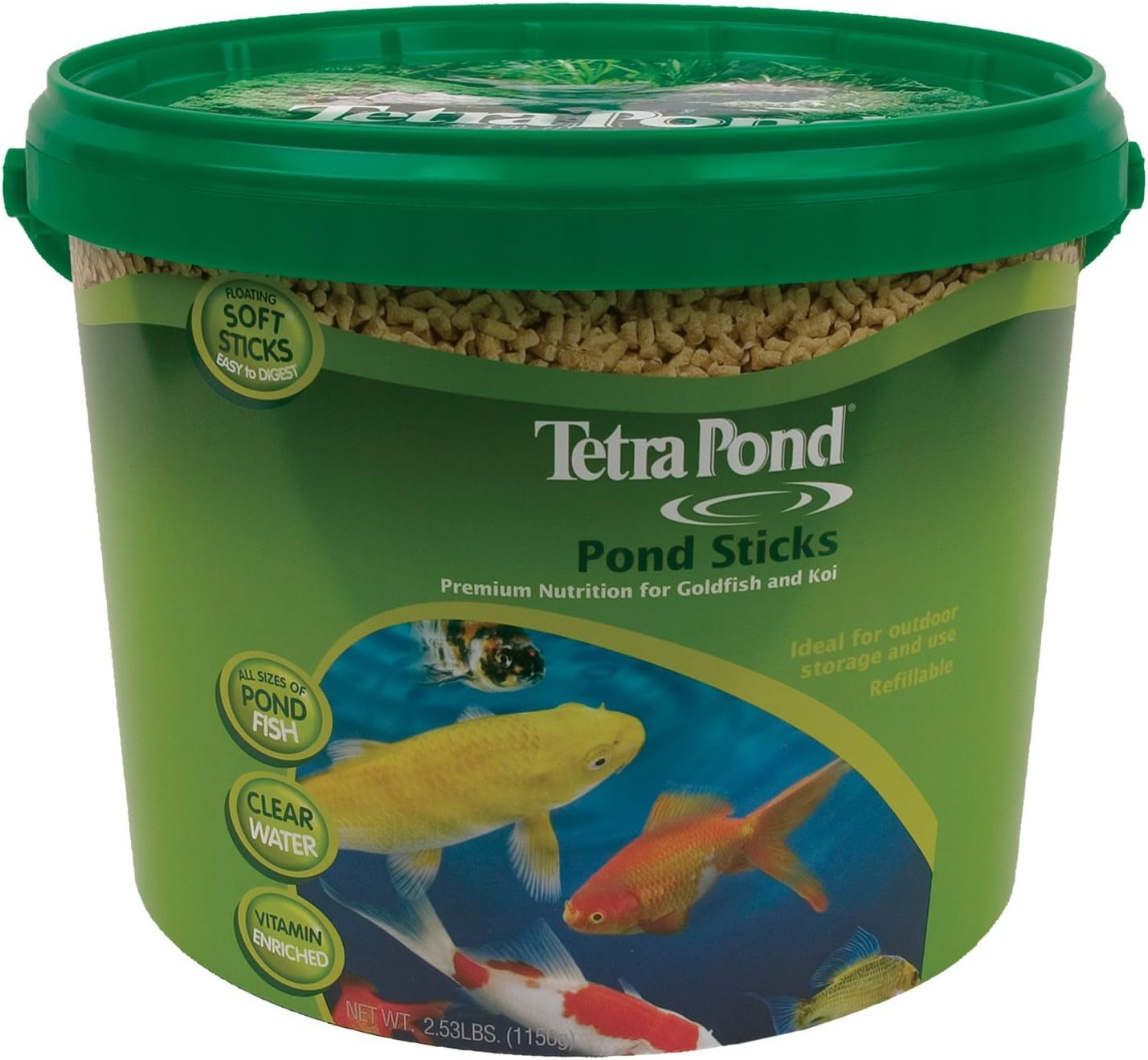 TetraPond Pond Sticks for Goldfish and Koi - 2.53 Pounds