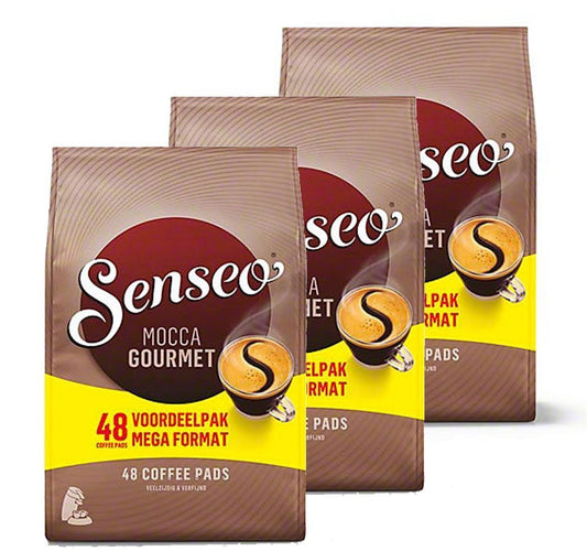 Senseo Mocca Gourmet Coffee Pods for Smooth Mocha Flavor