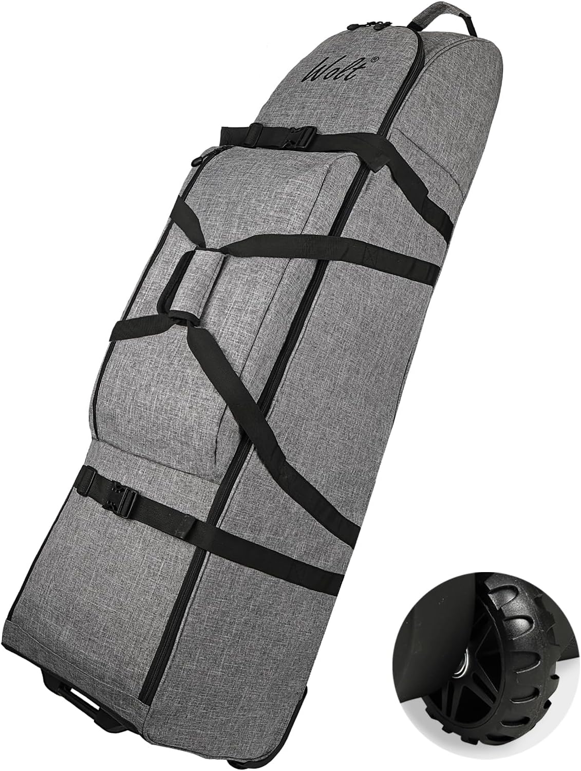 WOLT Padded Golf Travel Bag - Impact Protection