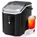 Nugget Ice Maker Countertop with Handle - Fast Self-Cleaning Ice