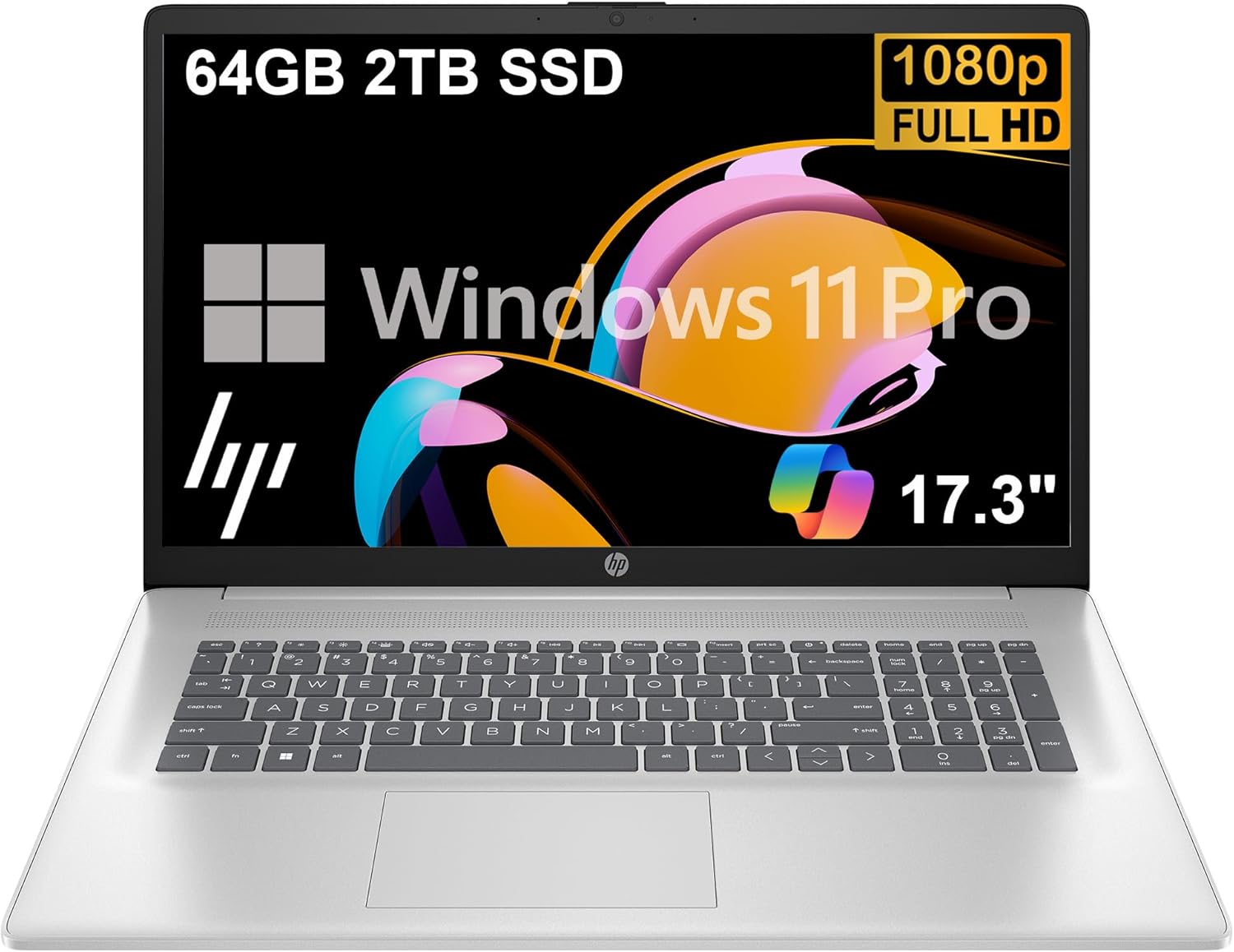 HP 17 Laptop with 64GB RAM and 2TB SSD for Ultimate Performance