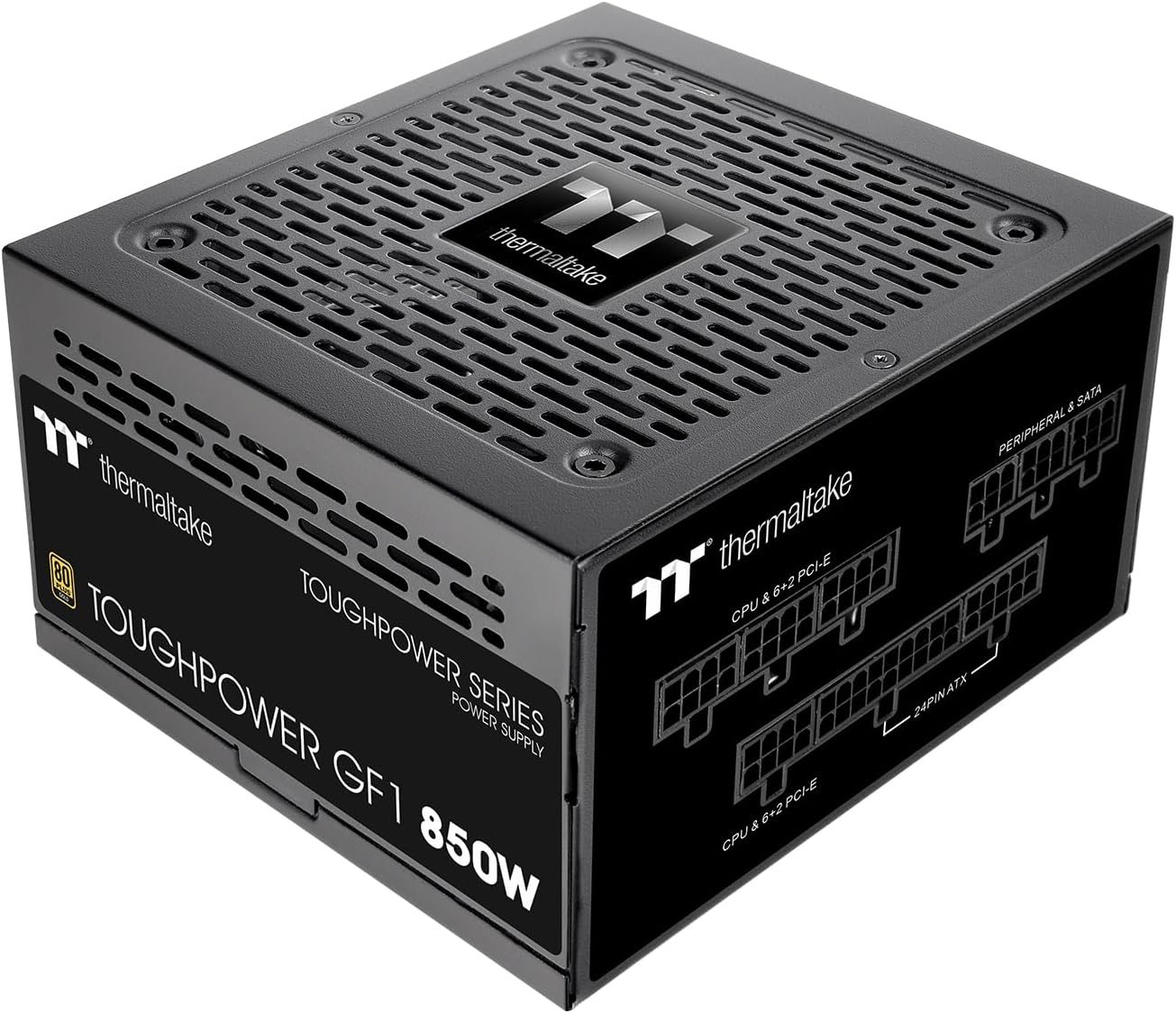 Thermaltake GF1 850W ATX Power Supply - Ultra Quiet & Efficient