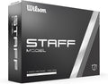 WILSON 2024 Staff Model Golf Balls - 12 Balls - Distance & Spin
