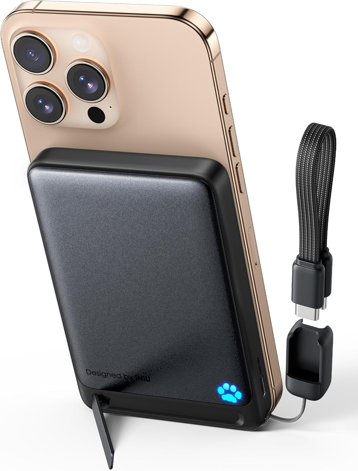 INIU 10000mAh Magnetic Power Bank for iPhone Series