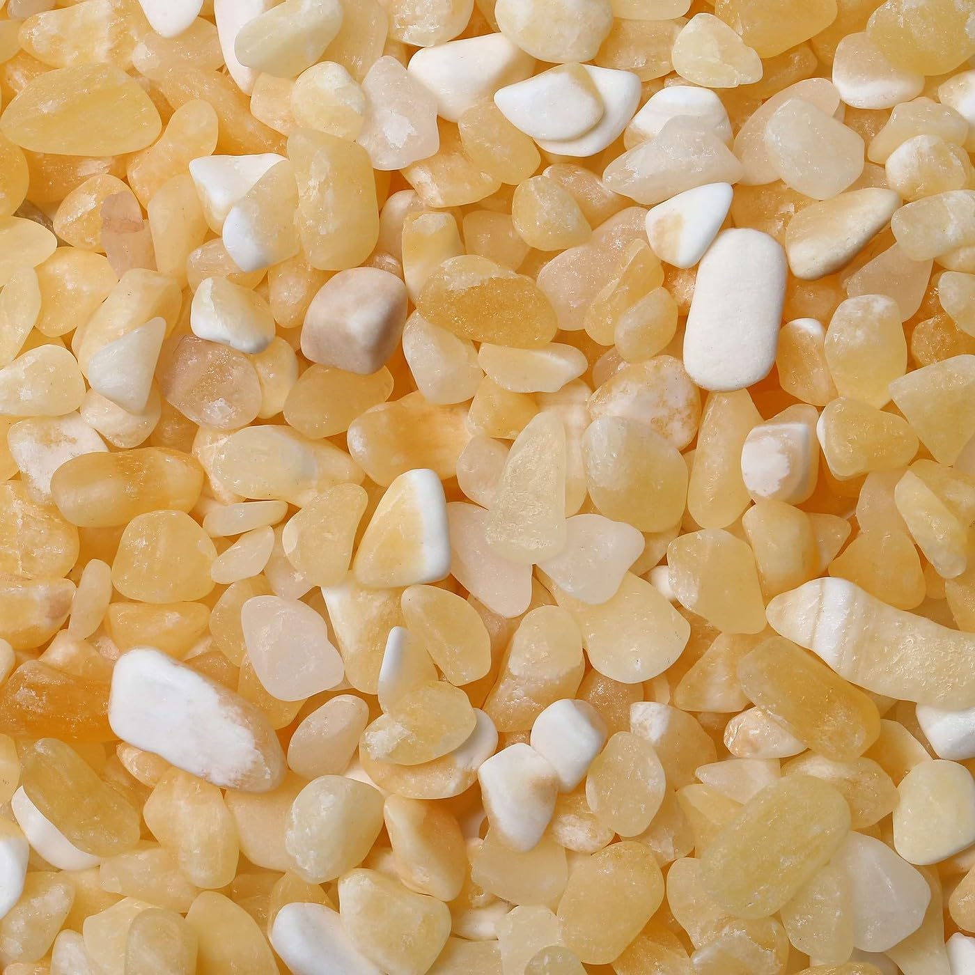 100g Yellow Jade Crystal Chips - Healing Gemstones