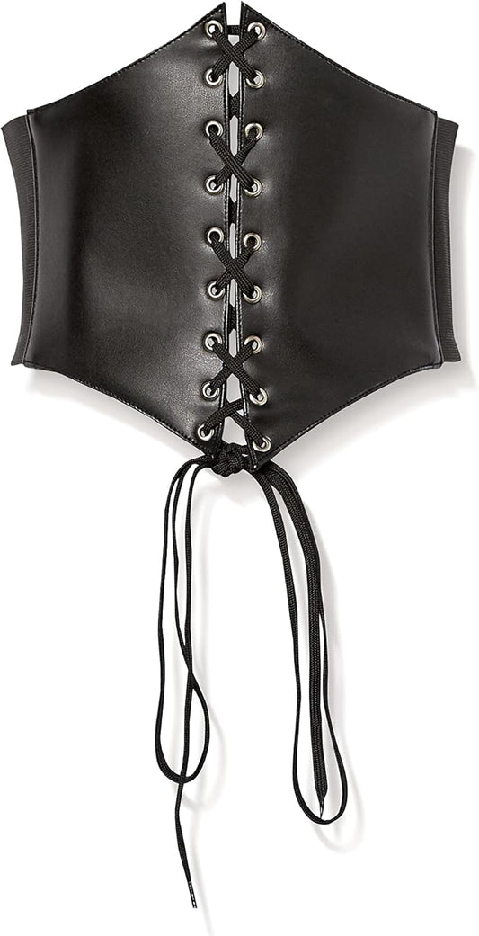 Daisy Corsets Lavish Black Faux Leather Corset Belt Cincher Review