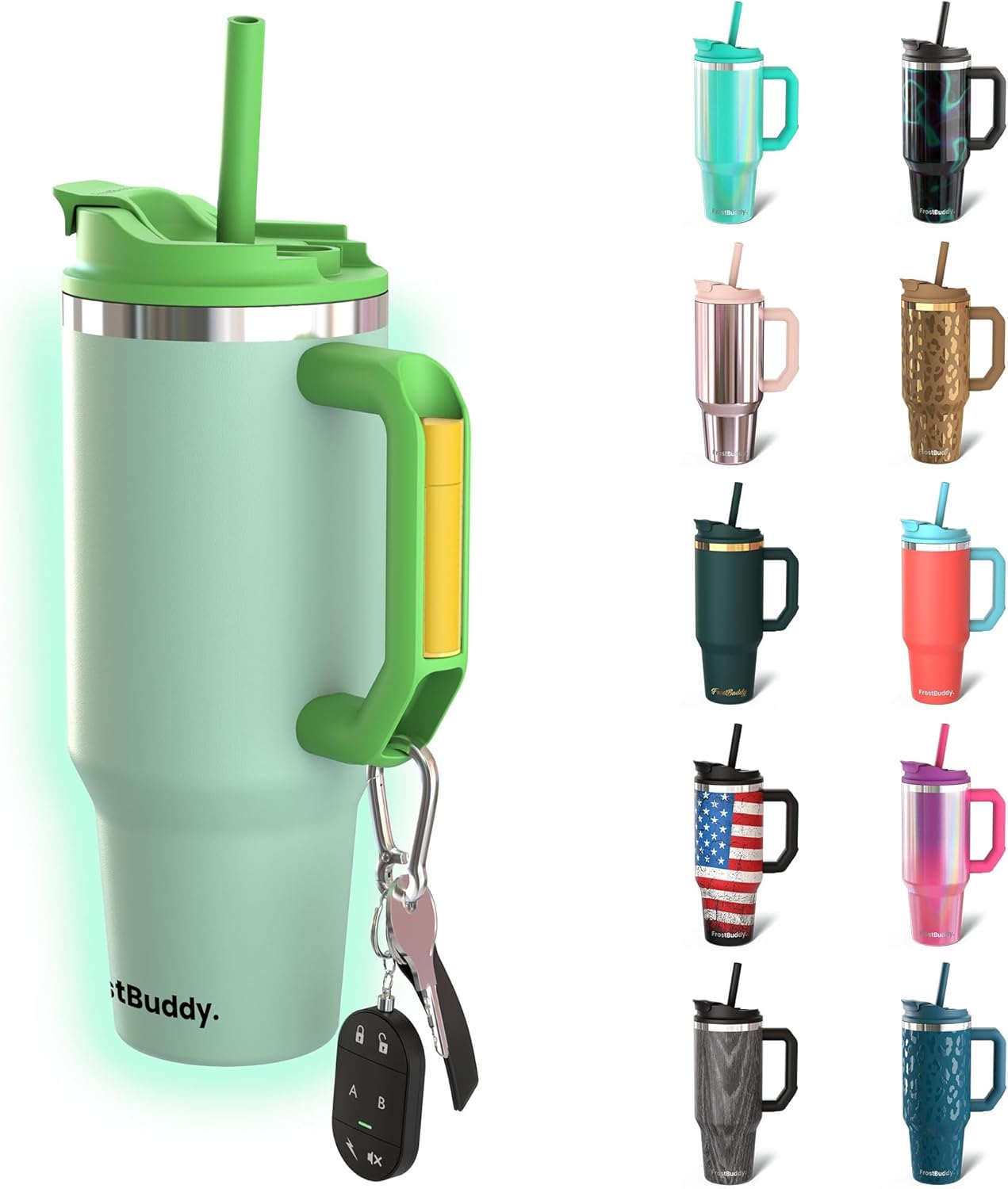 Frost Buddy Thicc Buddy 40 oz Insulated Tumbler for Travel