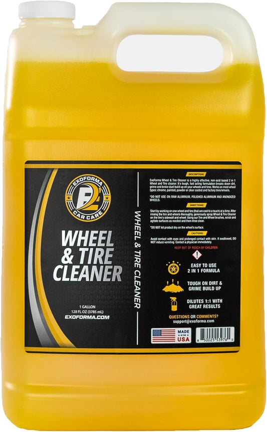ExoForma Wheel & Tire Cleaner for Ultimate Shine and Clean