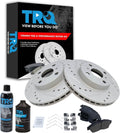 Front Ceramic Brake Pad & Rotor Kit for 1993-97 Corolla/Prizm - DOT