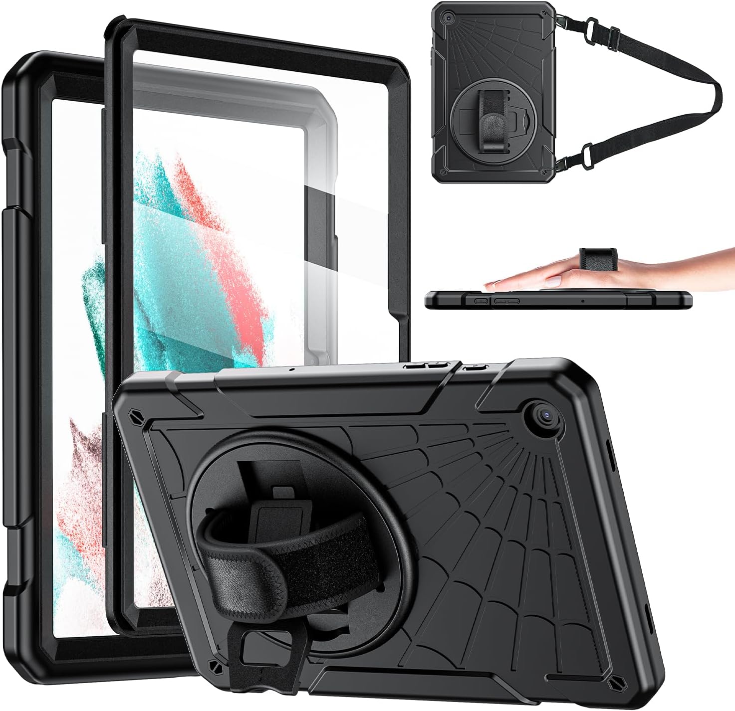 Shockproof Hard Duty Case for Samsung Galaxy Tab A9+ 11ft' 2023