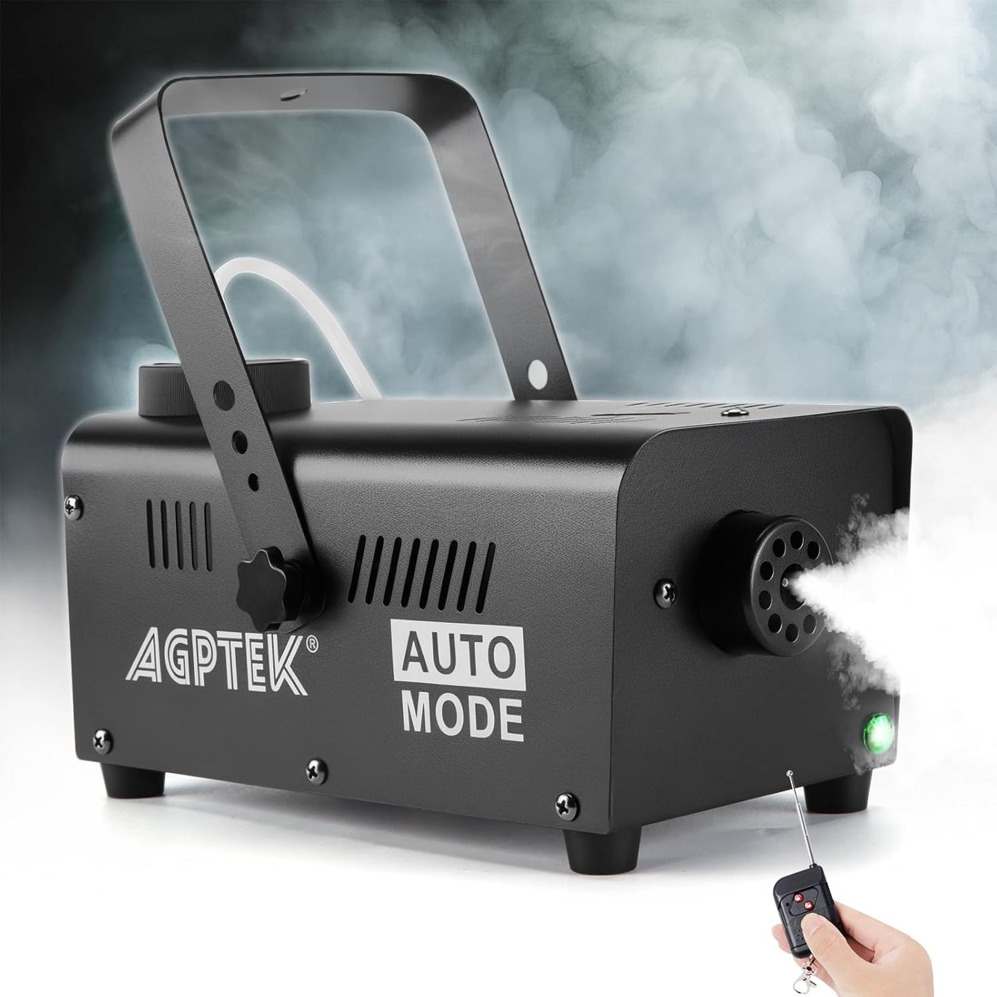 AGPTEK Fog Machine with Wireless Remote for Parties & Events