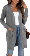 VIISHOW Women's Classic Long Sleeve Open Front Cardigan - Year-Round 2