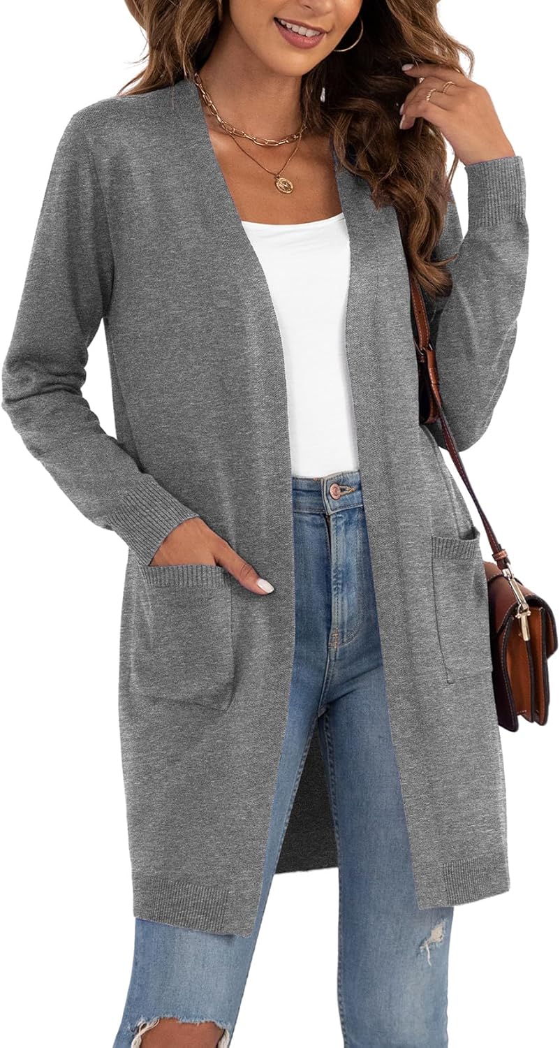 VIISHOW Women's Classic Cardigans for Year-Round Comfort