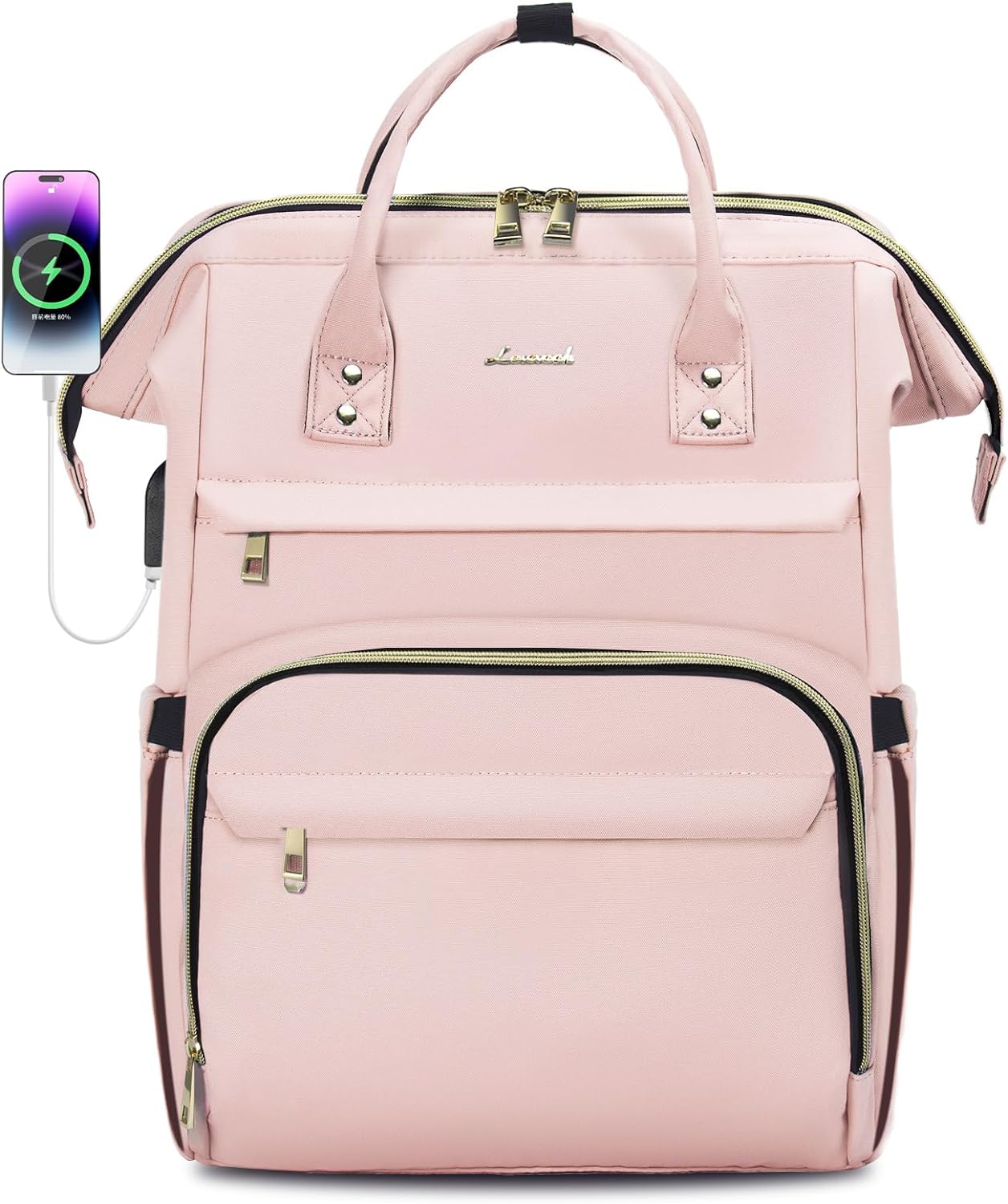 LOVEVOOK Laptop Backpack for Women, Stylish and Functional