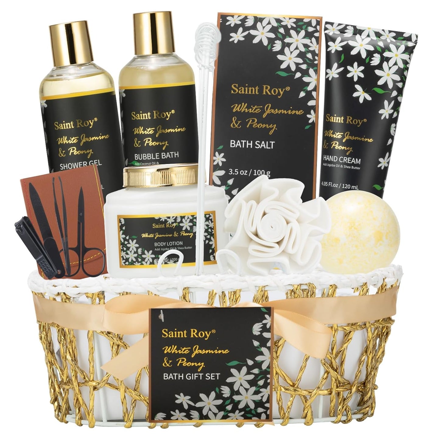 Spa Gift Basket Set for Women - Luxurious Bath Kit for All Occasions