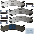 Bendix Fleet Metlok MKD784FM Front Brake Pads for Heavy-Duty Vehicles