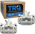 TRQ Front Brake Caliper Set Compatible with 2007-2018 Lexus ES350