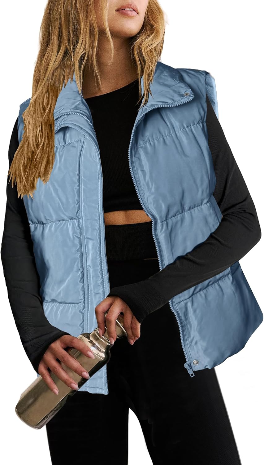 Lightweight Puffer Vest for Women - Stylish Winter Outerwear