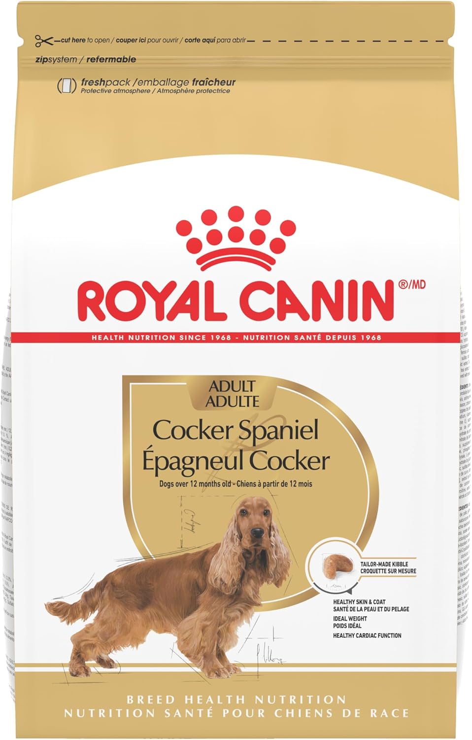 Royal Canin Cocker Spaniel Adult Dry Dog Food for Optimal Health