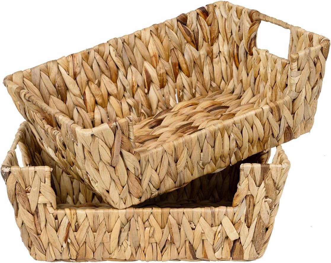 StorageWorks Wicker Basket for Pantry Organizers and Storage