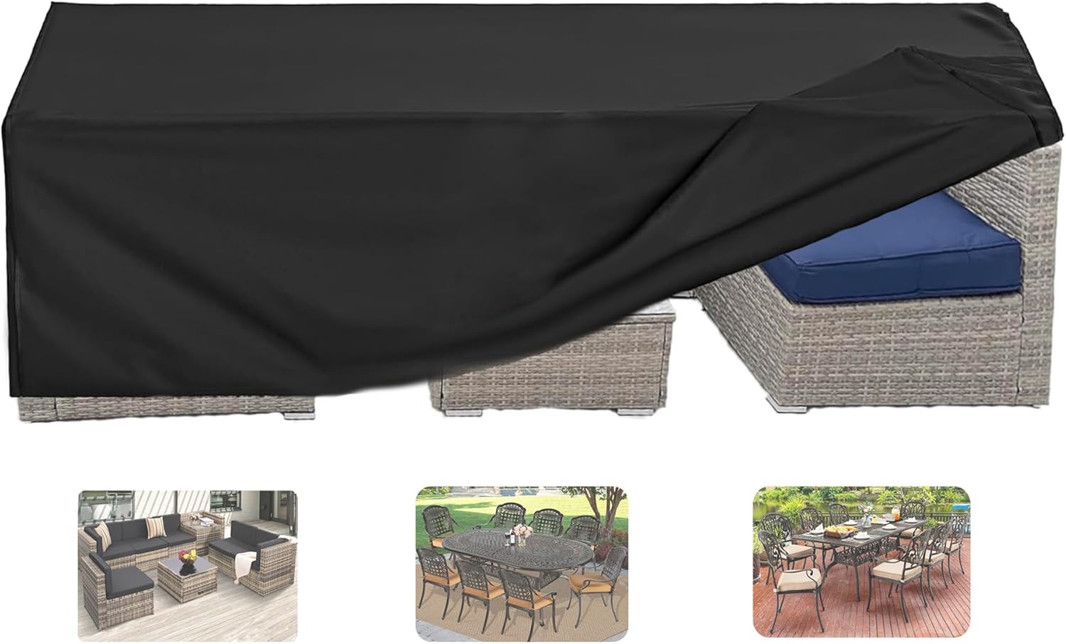 Oslimea Waterproof Patio Furniture Covers for Outdoor Protection