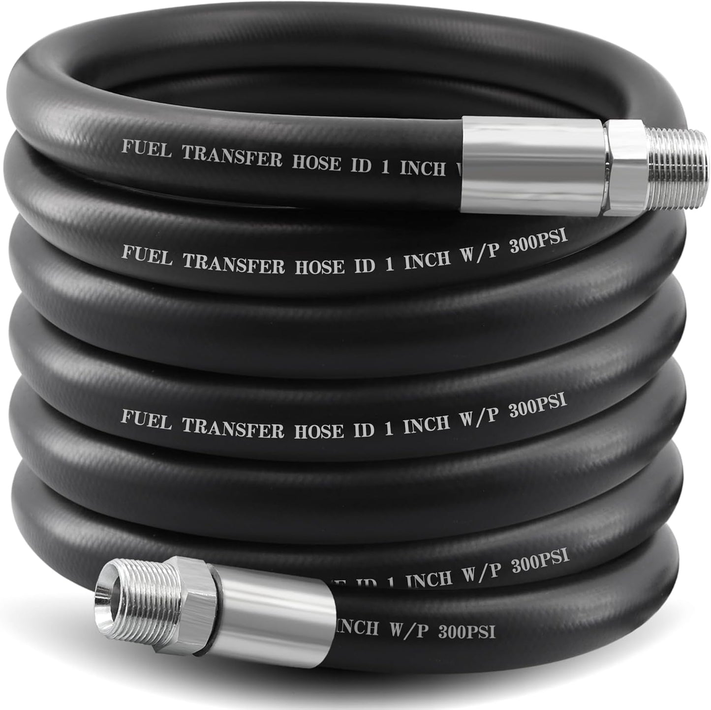 1 Inch Fuel Transfer Hose 20FT for Gasoline and Diesel Use