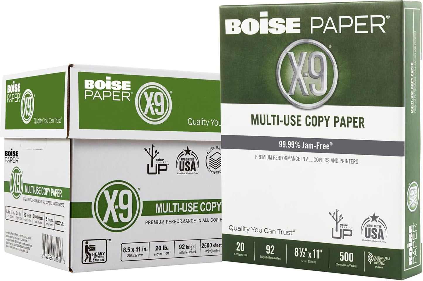 Boise X-9 Multiuse Copy Paper for Reliable Office Use