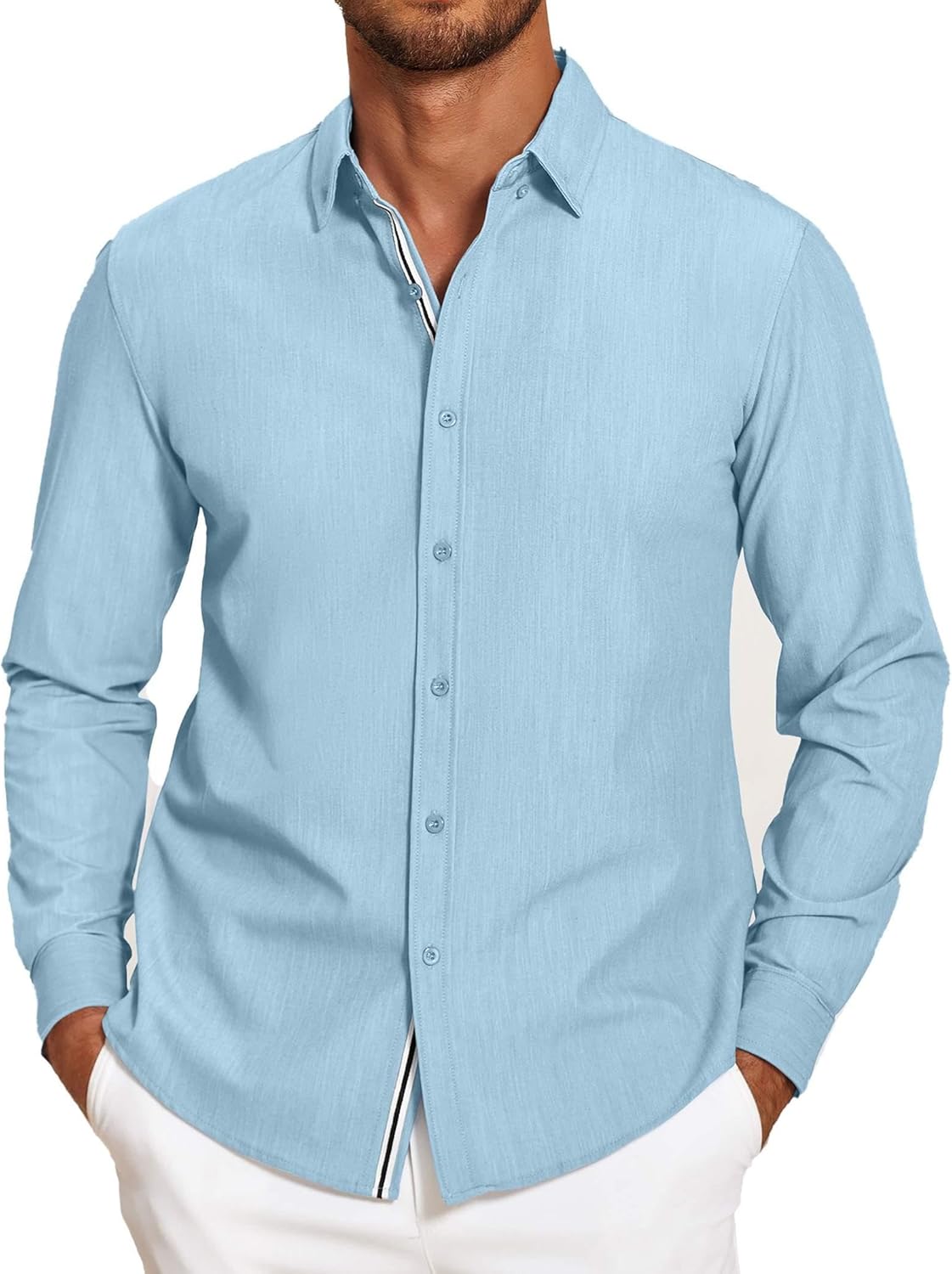 Stylish COOFANDY Mens Casual Button Down Shirt for Every Occasion