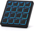 M-VAVE Wireless MIDI Controller Pads - Portable 16-Pad Bluetooth