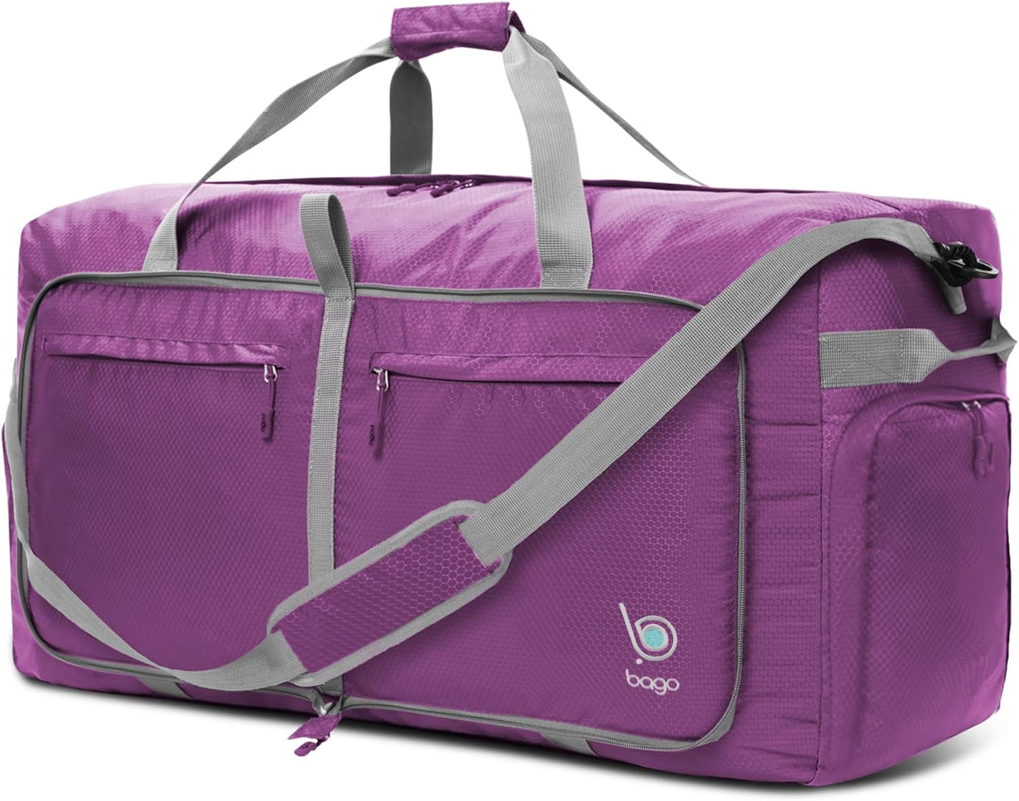Bago Large Foldable Duffel Bag for Travel - 100L Capacity