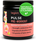 LEGION Pulse Pre Workout - Natural Nitric Oxide Boost (Rainbow