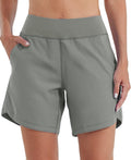 Willit Women's 5ft Swim Board Shorts - High Waisted Tummy Control