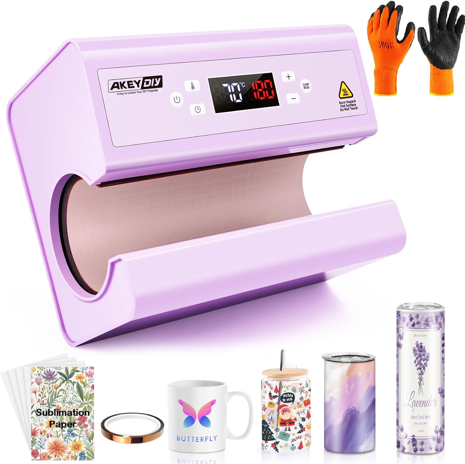 Auto Tumbler Mug Press Machine for Sublimation Projects
