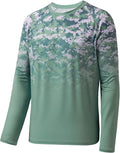BASSDASH Mens UPF 50+ Camo Fishing Shirt - Quick Dry Performance