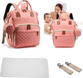 Baby Diaper Bag Backpack with Changing Pads - Spacious Organized