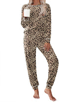 Soft Cotton Pajama Set for Women Long Sleeve Sleepwear - Cozy Fit