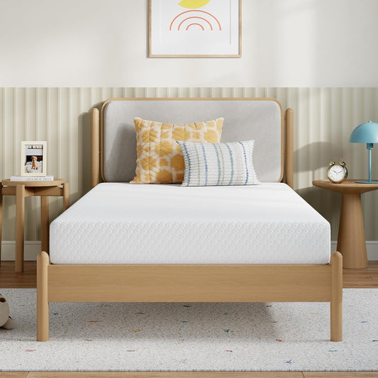 Novilla 6 Inch Twin Size Mattress with Cooling Foam & Comfort Layer