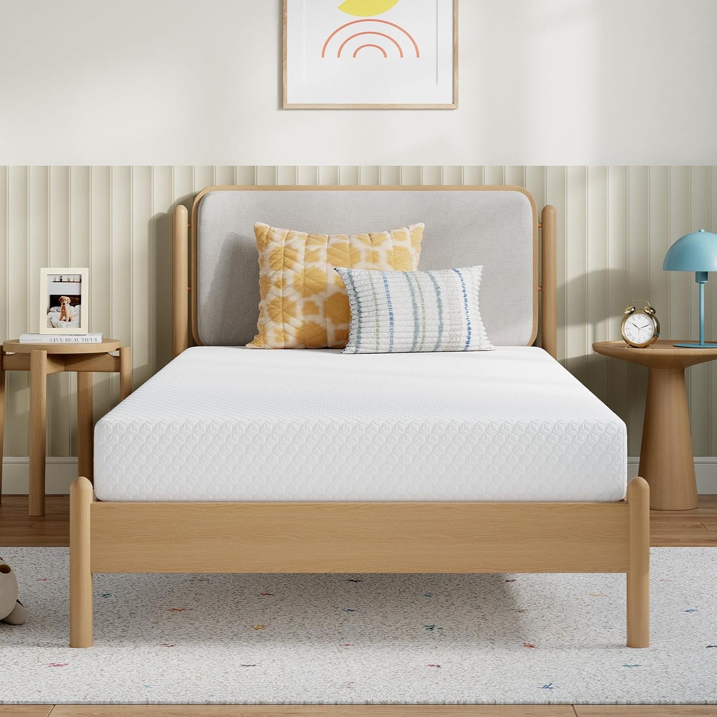 Novilla Full Size Mattress 6 Inch for Kids with Comfort Foam