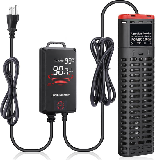 1000W Aquarium Heater: Precise Temperature Control