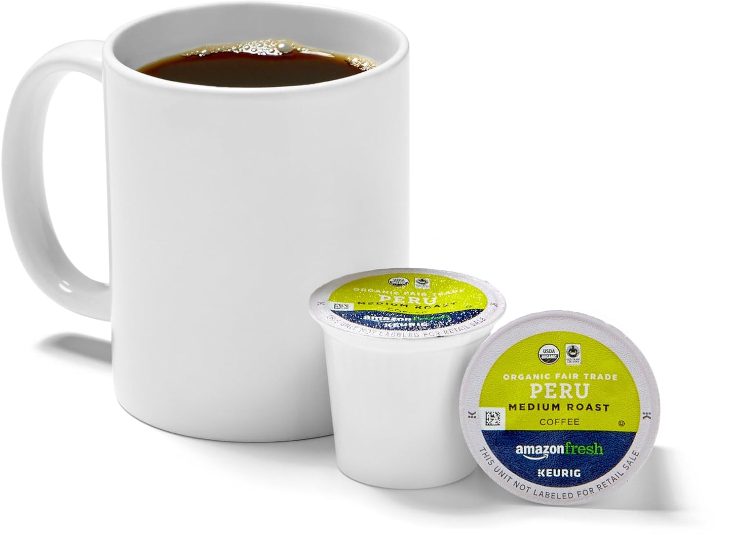 Organic Fair Trade K-Cups for Keurig - 80 Ct. Peru Medium Roast