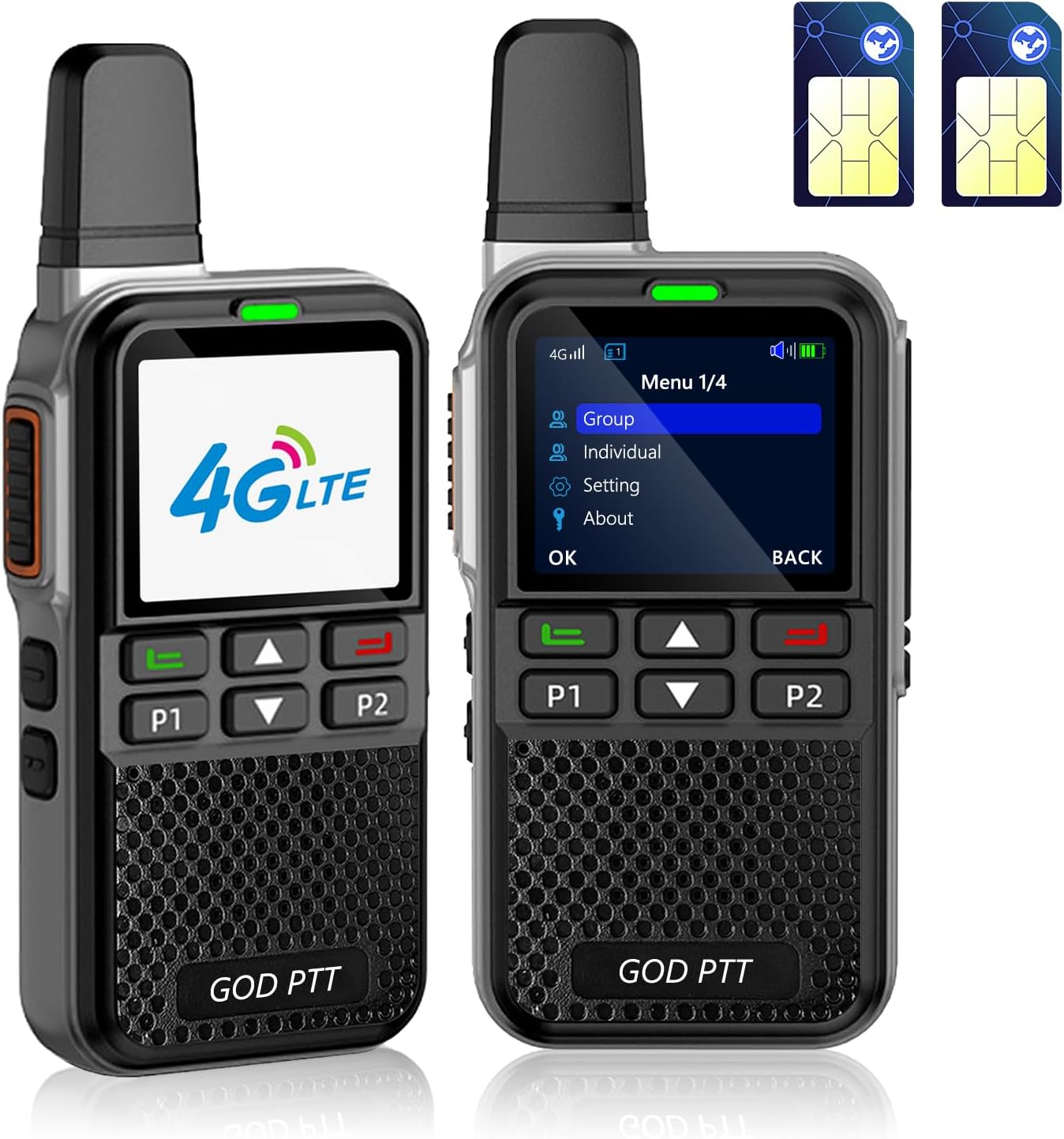 Global Walkie Talkie with Unlimited Range for Emergency Use