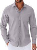 COOFANDY Stylish Long Sleeve Casual Shirts for Modern Men