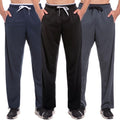 3 Pack Athletic Sweatpants Workout Jogging Pants - Lightweight Comfort