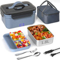 Electric Lunch Box Food Heater - Portable 100W Heated Lunch Box