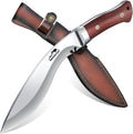 Moontay Fixed Blade Kukri Knife - VG10 Steel Hunting Knife