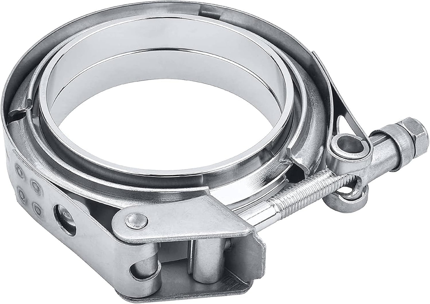 2.5 Inch Quick Release V Band Clamp Set for Exhaust Systems