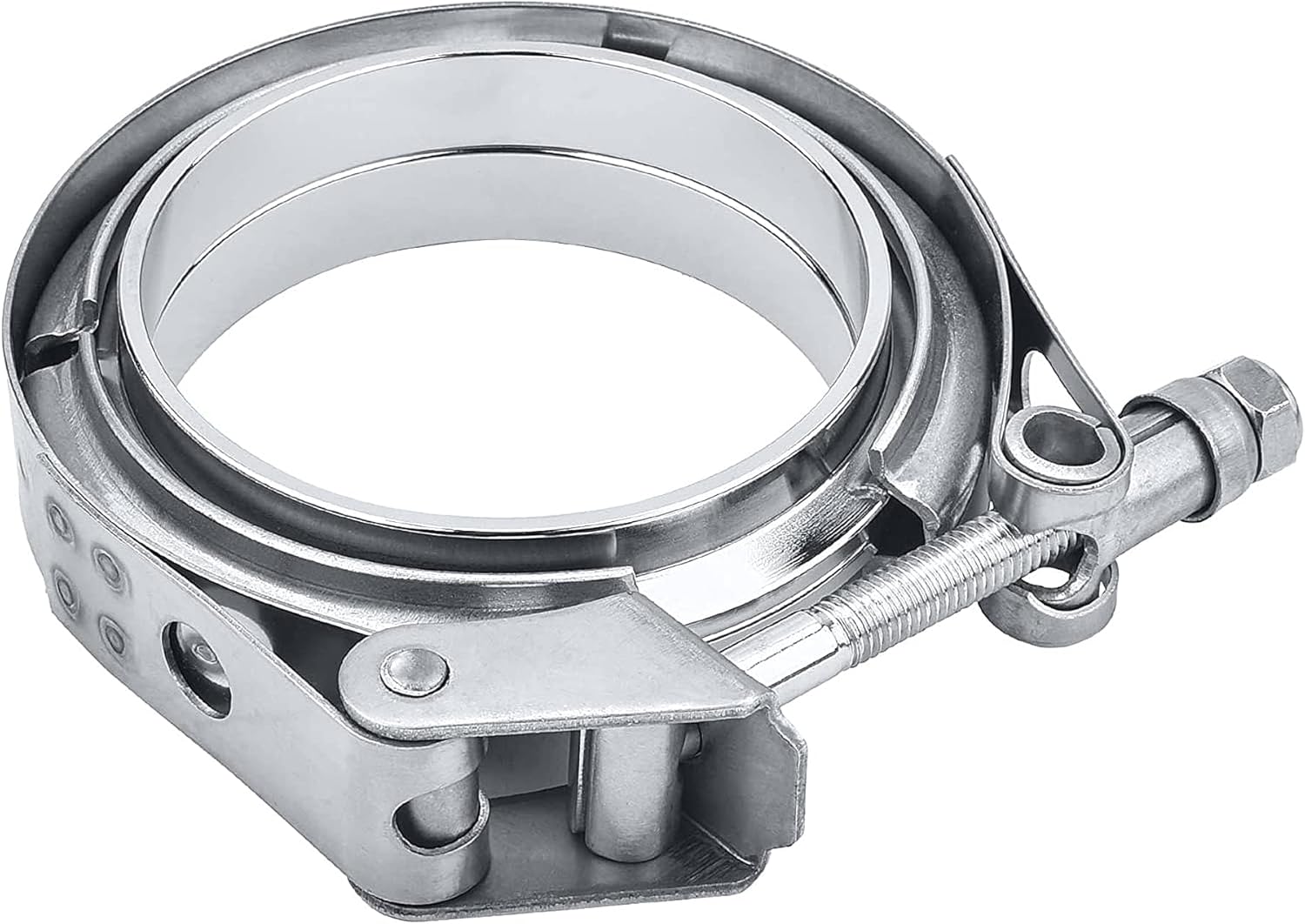 2.5 Inch Quick Release V Band Clamp Set for Exhaust Systems