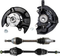 TRQ Front Driver & Passenger Drivetrain Kit Compatible with 2008-2011
