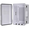 Electrical Junction Box 11.8x7.9x5.1 in Grey Cover - IP65 Waterproof